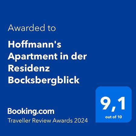 Hoffmann'S Apartment In Der Residenz Bocksbergblick Goslar Extérieur photo